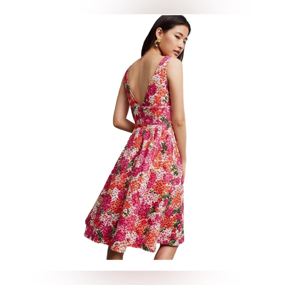 Anthropologie Riona Embroidered Dress by ML Monique Lhuillier - Picture 2 of 11